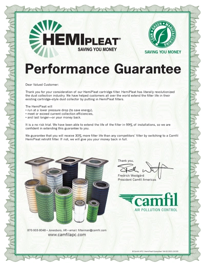 2025 Hemipleat Performance Guarantee