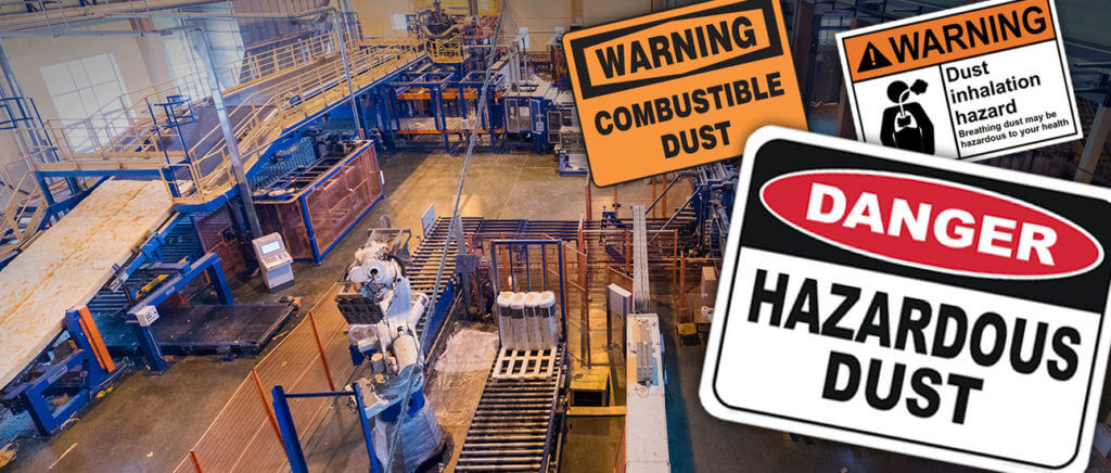 Dust, especially airborne dust particles, must be safely collected and contained to protect worker safety and meet regulatory compliance.