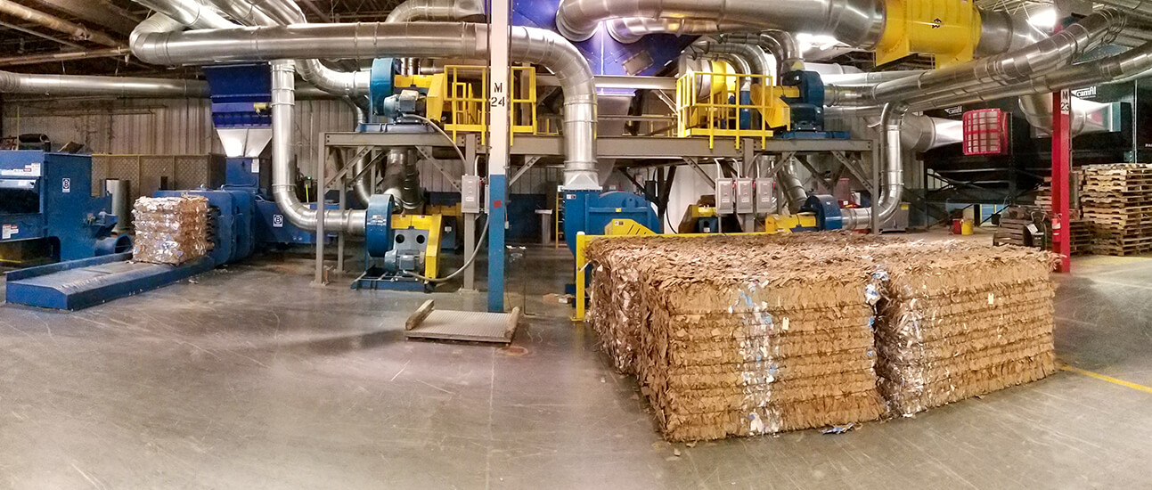 Controlling Dangerous Dusts from Cardboard and Paper Scrap while